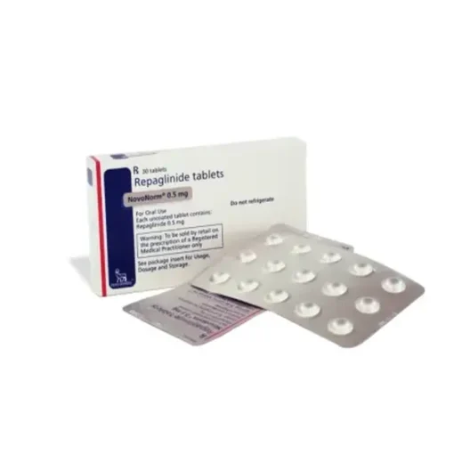 Novonorm 0.5 mg Tablet (Repaglinide)