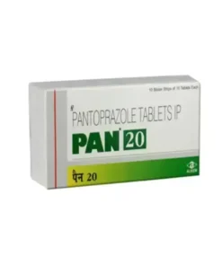 Pan 20 mg Tablet (Pantoprazole)