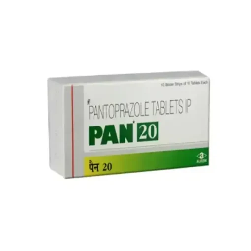 Pan 20 mg Tablet (Pantoprazole)