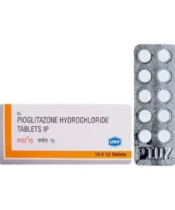 Pioz 15 mg Tablet (Pioglitazone)
