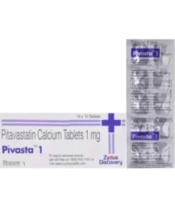 Pivasta 1 mg Tablet (Pitavastatin)