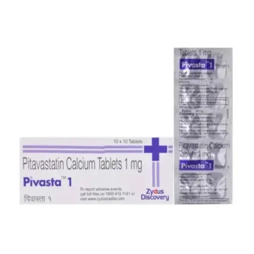 Pivasta 1 mg Tablet (Pitavastatin)