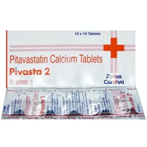 Pivasta 2 mg Tablet (Pitavastatin)