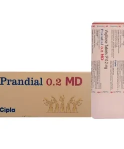 Prandial 0.2 mg MD Tablet (Voglibose)
