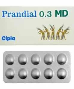 Prandial 0.3 mg MD Tablet (Voglibose)