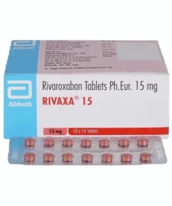 Rivaxa 15 mg Tablet (Rivaroxaban)