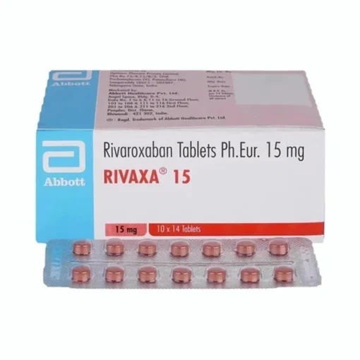Rivaxa 15 mg Tablet (Rivaroxaban)