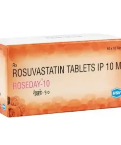Roseday 10 mg Tablet (Rosuvastatin)