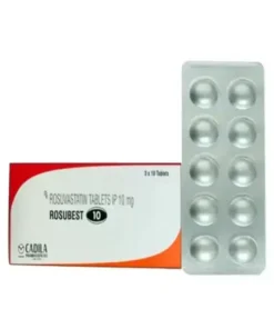 Rosubest 10 mg Tablet (Rosuvastatin)