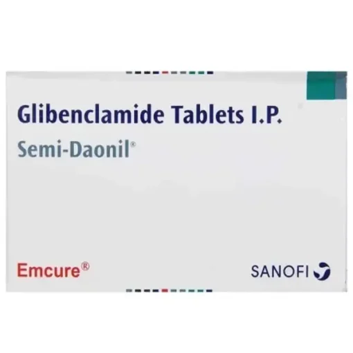 Semi Daonil 2.5 mg Tablet (Glibenclamide)