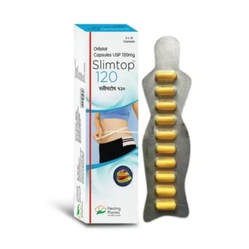 Slimtop 120 mg Capsule (Orlistat)