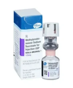 Solu-Medrol 125 mg Injection (Methylprednisolone)
