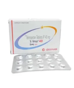 Telma 40 mg Tablet (Telmisartan)