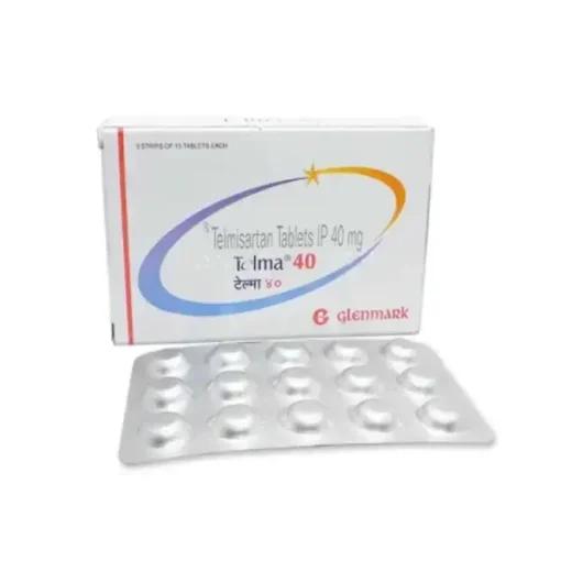 Telma 40 mg Tablet (Telmisartan)