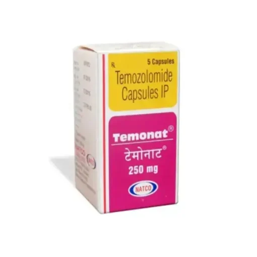 Temonat 250 mg Capsule (Temozolomide)