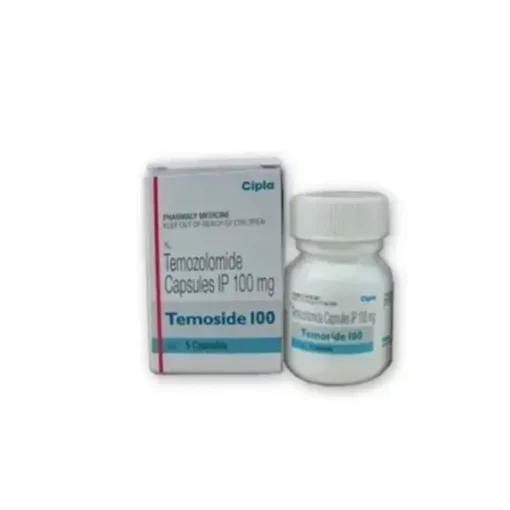 Temoside 100 mg Capsule (Temozolomide)