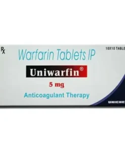 Uniwarfin 5 mg (Warfarin)