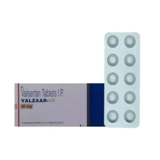 Valzaar 40 mg Tablet (Valsartan)