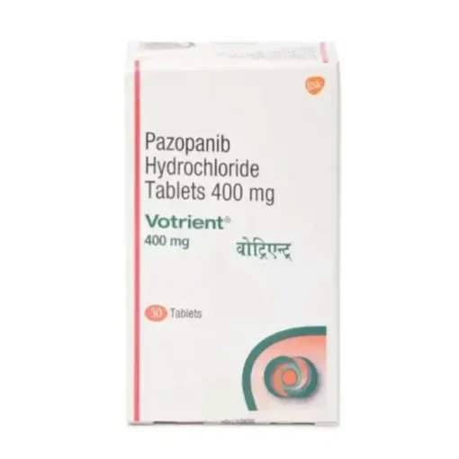 Votrient 400 mg Tablet (Pazopanib)