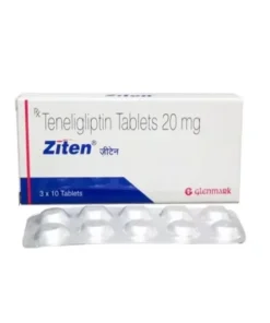 Ziten 20 mg Tablet (Teneligliptin)