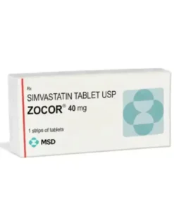 Zocor 40 mg Tablet (Simvastatin)