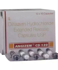 Angizem CD 120 mg Capsule (Diltiazem)