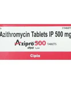 Azipro 500 mg (Azithromycin)