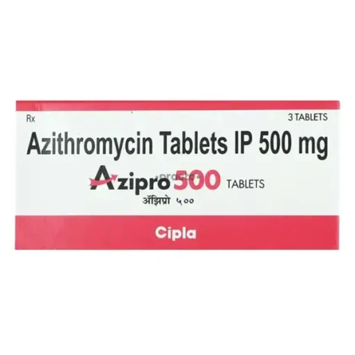 Azipro 500 mg (Azithromycin)