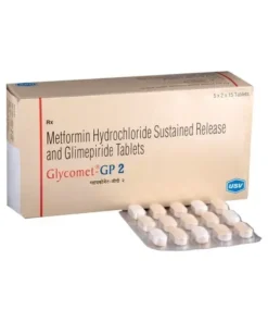 Glycomet GP 2 Tablet (Metformin / Glimepiride)