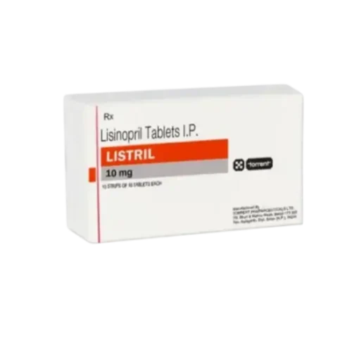 Listril 10 mg Tablet (Lisinopril)