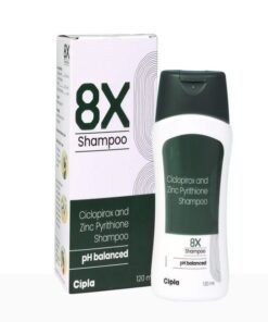 8X Shampoo (Ciclopirox/Zinc pyrithione)