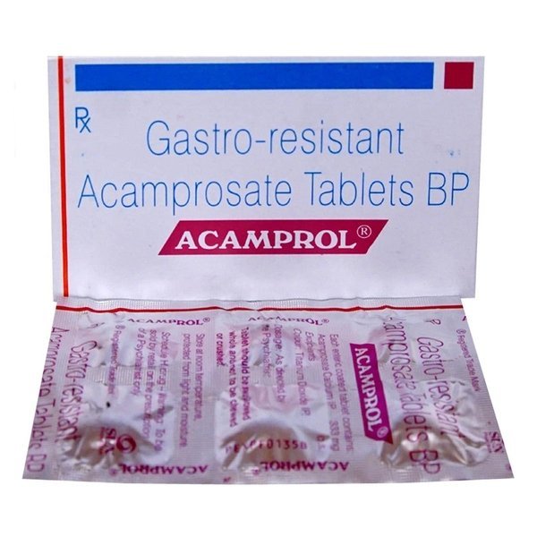 Acamprol 333 Mg Tablets (Acamprosate) 1 Acamprol 333 Mg Tablets (Acamprosate)
