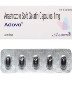 Adova 1 Mg Tablets (Anastrazole)
