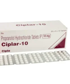 Ciplar 10 Mg Tablets (Propranolol)
