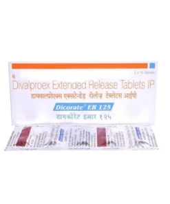 Dicorate ER 125 Mg Tablets (Divalproex Sodium)