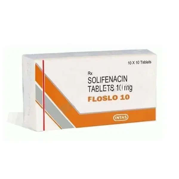 Floslo 10 Mg Tablets (Solifenacin) 1 Floslo 10 Mg Tablets (Solifenacin)