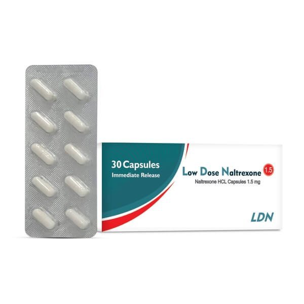 LDN 1.5 Mg Capsules (Naltrexone) 1 LDN 1.5 Mg Capsules (Naltrexone)