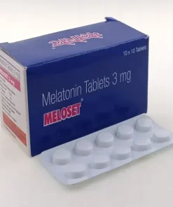 Meloset 3 Mg Tablets (Melatonin)