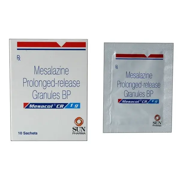Mesacol 1 gm Granules (Mesalamine) 1 Mesacol 1 gm Granules (Mesalamine)