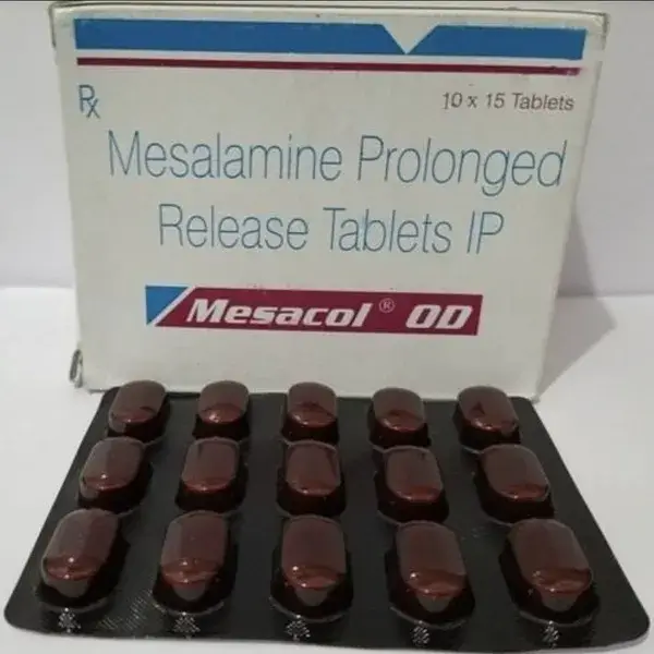 Mesacol 1200 Mg Tablets (Mesalamine) 1 Mesacol 1200 Mg Tablets (Mesalamine)