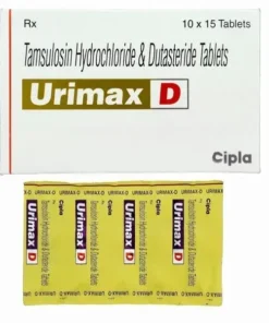 Urimax D Tablets 0.4 mg/0.5 mg (Tamsulosin/Dutasteride)