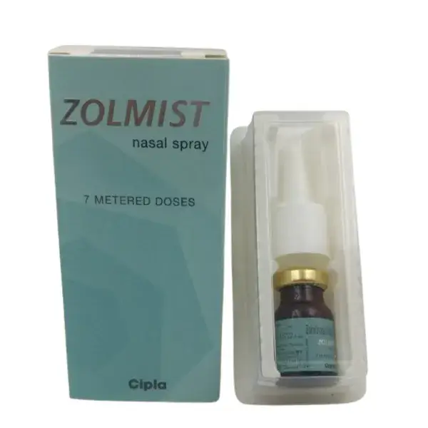 Zolmist Nasal Spray (Zolmitriptan) 1 Zolmist Nasal Spray (Zolmitriptan)