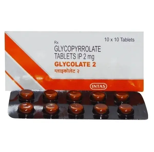 Glycolate 2 Mg Tablets (Glycopyrrolate) 1 Glycolate 2 Mg Tablets (Glycopyrrolate)