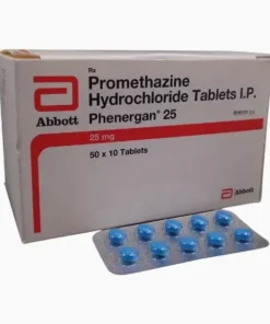 Phenergan 25 Mg Tablets (Promethazine)