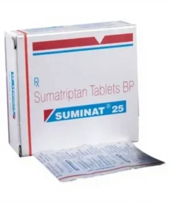 Suminat 25 mg Tablets (Sumatriptan)