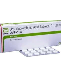 Udiliv 150 Mg Tablets (Ursodesoxycholic Acid)