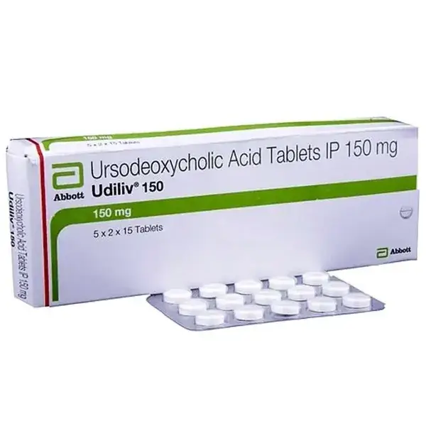 Udiliv 150 Mg Tablets (Ursodesoxycholic Acid) 1 Udiliv 150 Mg Tablets (Ursodesoxycholic Acid)
