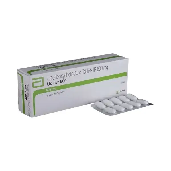 Udiliv 600 Mg Tablets (Ursodesoxycholic Acid) 1 Udiliv 600 Mg Tablets (Ursodesoxycholic Acid)